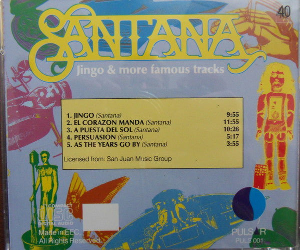 Santana : Jingo & More Famous Tracks (CD, Comp)
