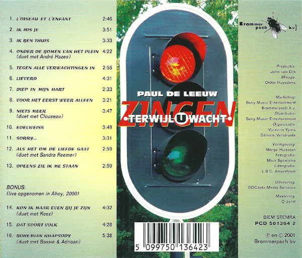 Paul de Leeuw : Zingen Terwijl U Wacht (CD, Album)