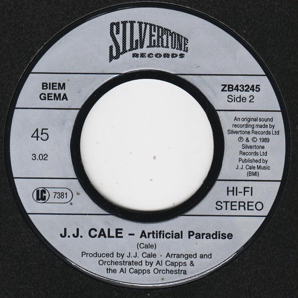 J.J. Cale : Shanghaid (7", Single)