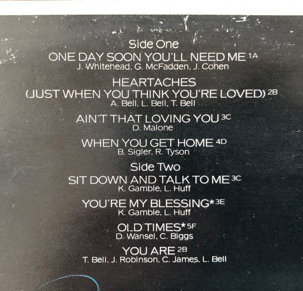 Lou Rawls : Sit Down And Talk To Me (LP, Album)