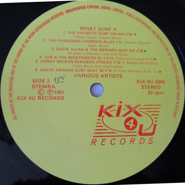 Various : What Surf II (LP, Comp)