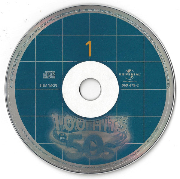 Various : 100 Hits Of The 50's (4xCD, Comp)