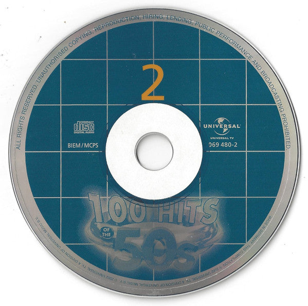Various : 100 Hits Of The 50's (4xCD, Comp)