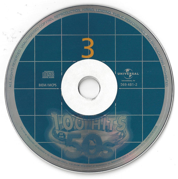 Various : 100 Hits Of The 50's (4xCD, Comp)