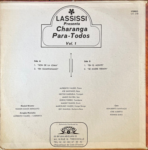 Various : Charanga Para Todos (LP)