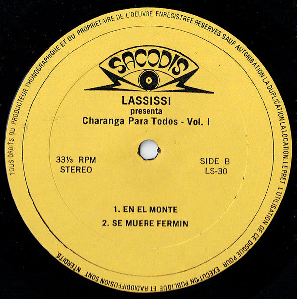 Various : Charanga Para Todos (LP)