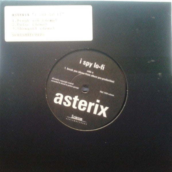 Asterix (3) : I Spy Lo-Fi (7", Ltd, Promo)