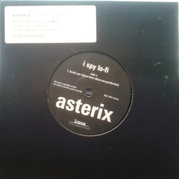 Asterix (3) : I Spy Lo-Fi (7", Ltd, Promo)