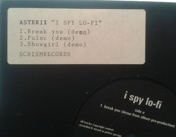 Asterix (3) : I Spy Lo-Fi (7", Ltd, Promo)