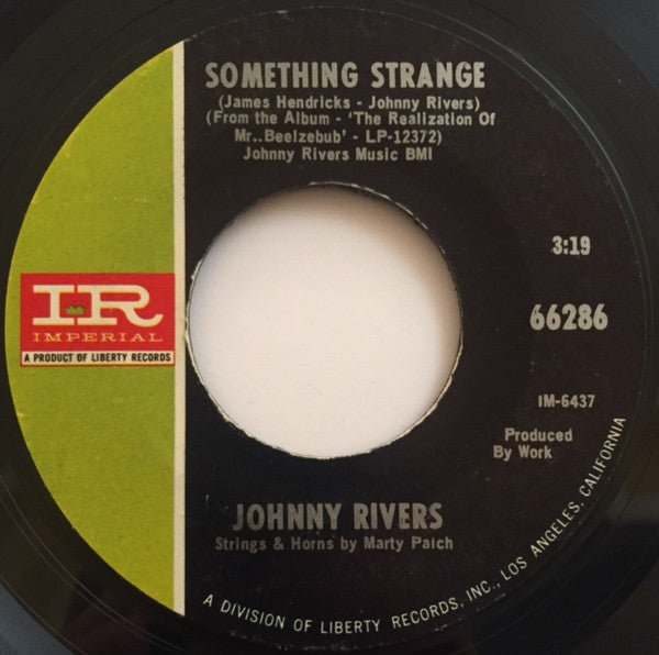 Johnny Rivers : Look To Your Soul / Something Strange (7")
