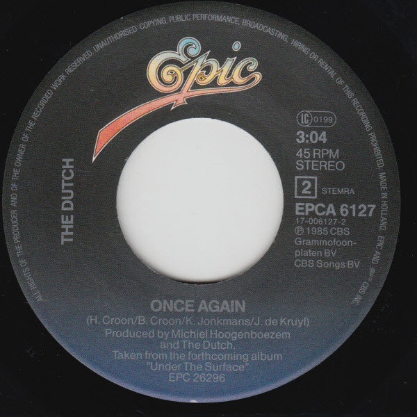 The Dutch : Another Sunny Day (7", Single)