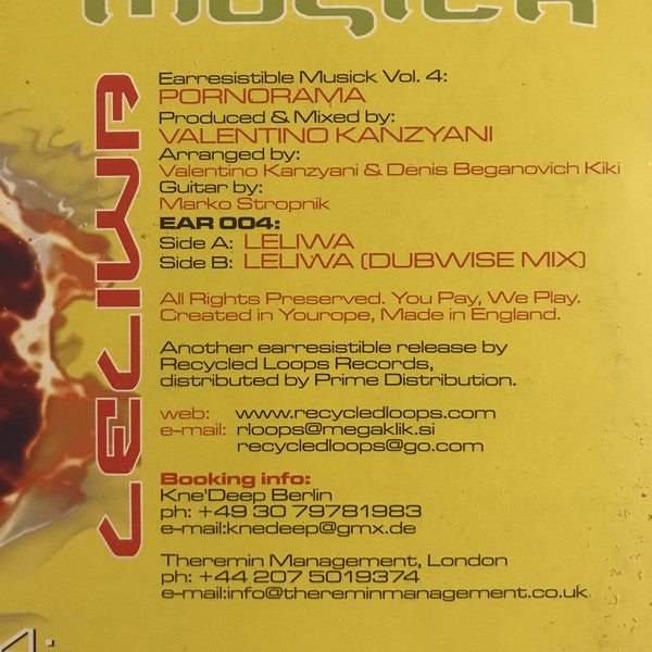 Pornorama : Leliwa (12")