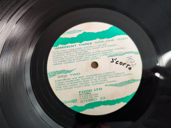 Various : Imminent Three (LP, Comp)