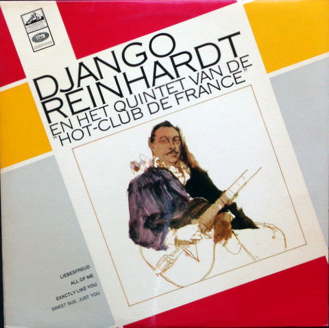 Django Reinhardt En Het Quintette Du Hot Club De France : Django Reinhardt En Het Quintet Van De "Hot-Club De France" (LP, Mono, RE)