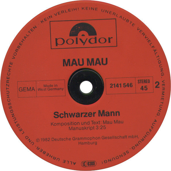 Mau Mau : Herzschlag (12", Maxi)