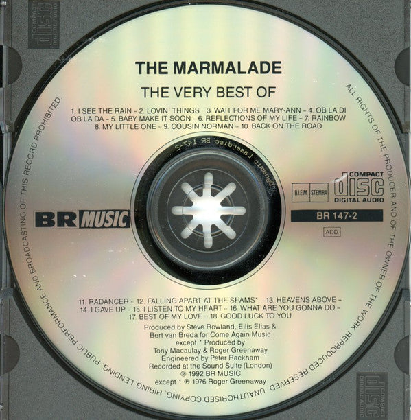 The Marmalade : The Very Best Of The Marmalade - Lovin' Things (CD, Comp)