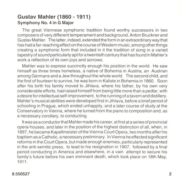 Gustav Mahler - Lynda Russell, Wielka Orkiestra Symfoniczna Polskiego Radia I Telewizji, Antoni Wit : Symphony No.4 In G Major (CD, Album)