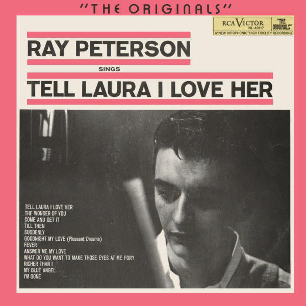 Ray Peterson : Tell Laura I Love Her  (LP, Album, RE)