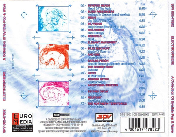 Various : Electrosphere - A Collection Of Synthiepop & Wave Volume 1 (CD, Comp)