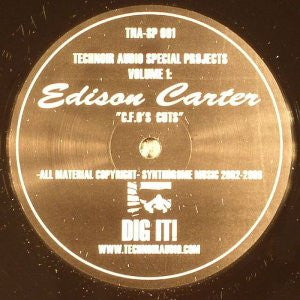 Edison Carter : C.F.O's Cuts (12", Ltd)