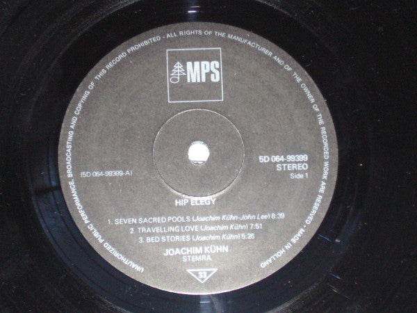 Joachim Kühn Feat. Alphonse Mouzon : Hip Elegy (LP, Album, Gat)