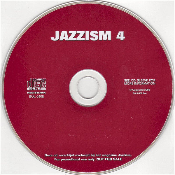 Various : Jazzism 4 (Selected By Bol.com) (CD, Comp, Promo)