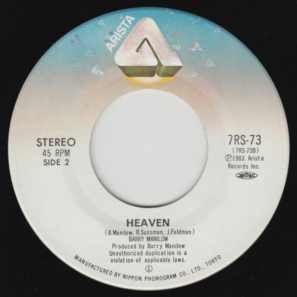 Barry Manilow : You're Lookin' Hot Tonight (7", Single)