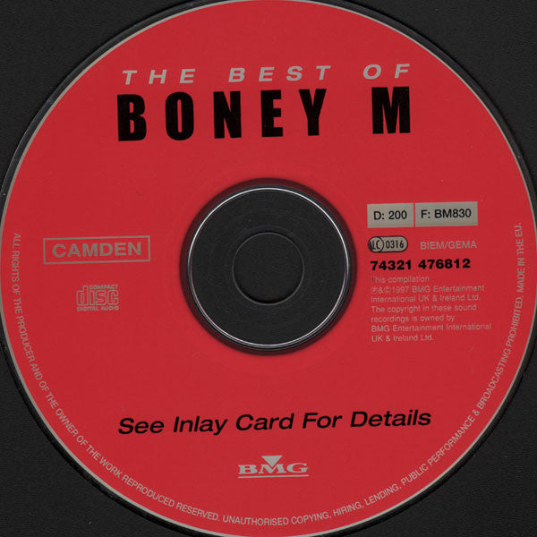 Boney M. : The Best Of (CD, Comp)