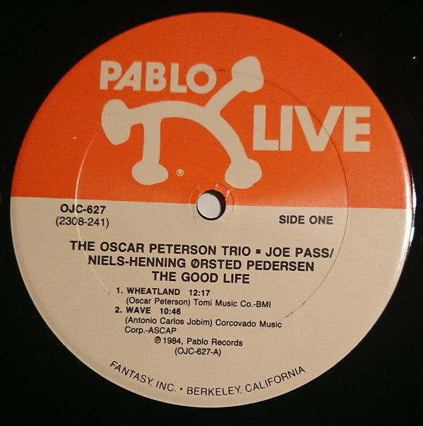 The Oscar Peterson Trio : The Good Life (LP, Album, RE, RM)
