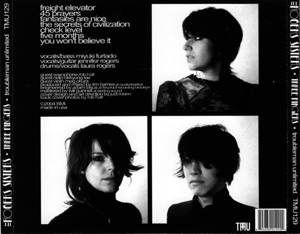 The Rogers Sisters : Three Fingers (CD, MiniAlbum)