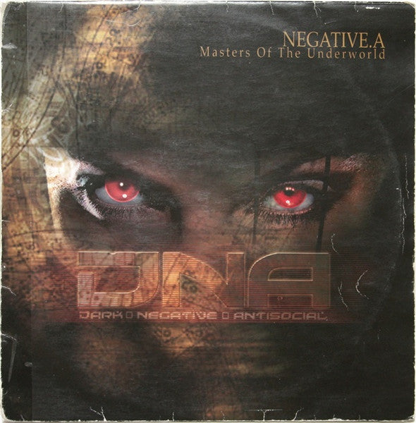 Negative A : Masters Of The Underworld (12")