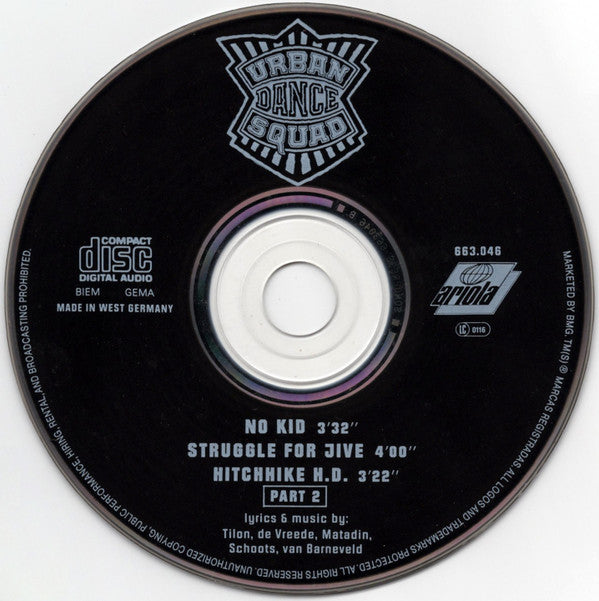 Urban Dance Squad : No Kid (CD, Maxi)