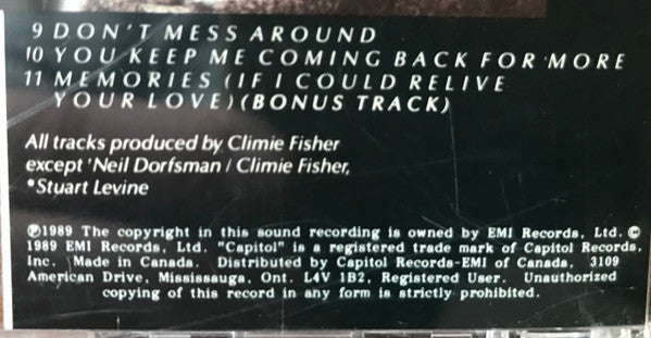 Climie Fisher : Coming In For The Kill (CD, Album)