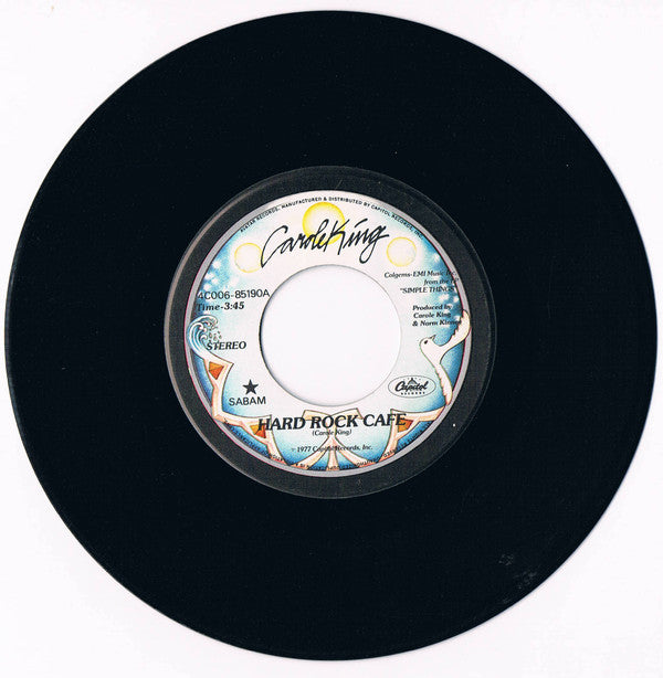 Carole King : Hard Rock Cafe (7", Single)