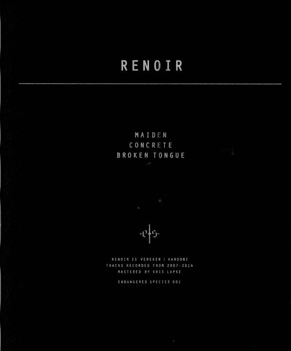 Renoir (5) : Broken Tongue (7")