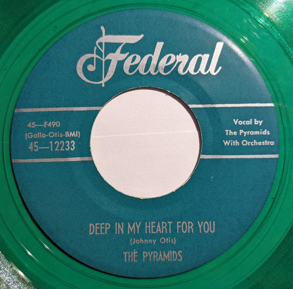 The Pyramids (10) : Deep In My Heart For You / And I Need You (7", Single, RE, Gre)