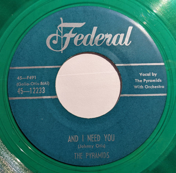 The Pyramids (10) : Deep In My Heart For You / And I Need You (7", Single, RE, Gre)