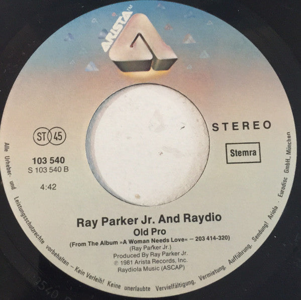 Raydio : That Old Song (7", Single)