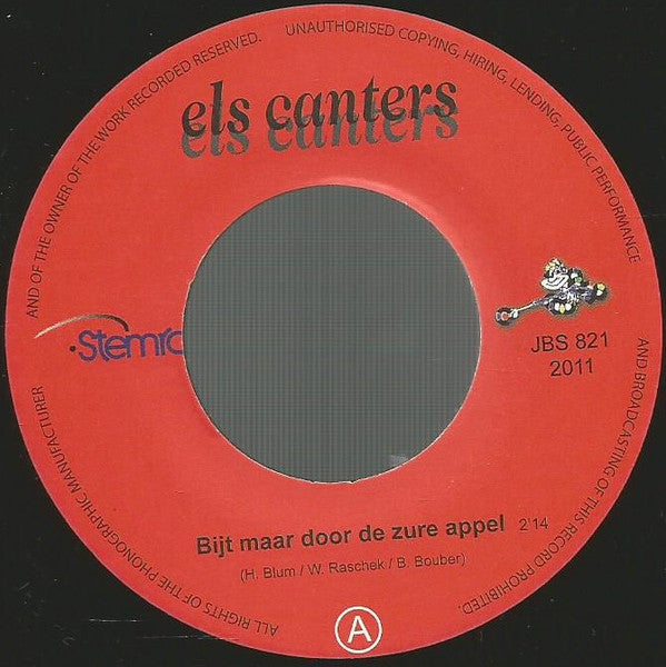Els Canters : Bijt Maar Door De Zure Appel (7", Single)