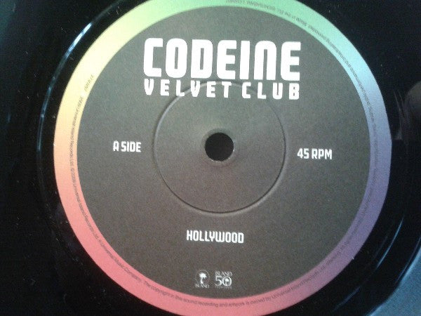 Codeine Velvet Club : Hollywood (7", Single, Num)
