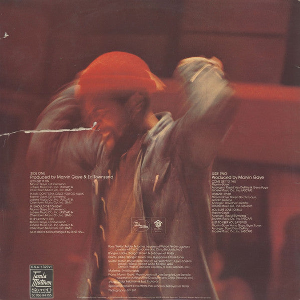 Marvin Gaye : Let's Get It On (LP, Album, Gat)