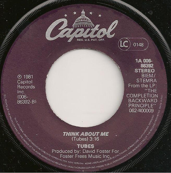 Tubes* : Don't Want To Wait Anymore (7", Single)