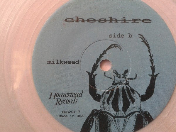 Cheshire (3) : Disregard The Hay In My Hand  (7", EP, Whi)