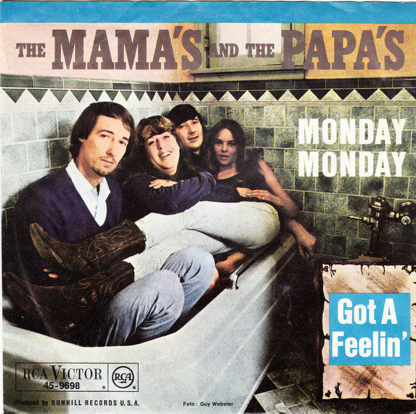 The Mama's And The Papa's* : Monday Monday (7", Single)