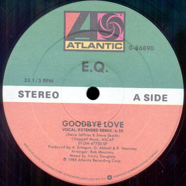 EQ (4) : Goodbye Love (12", Maxi)