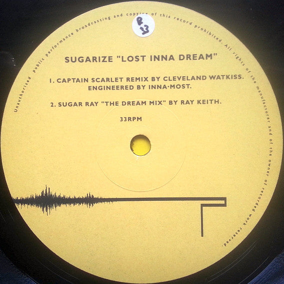 Project 23 : Sugarize 'Lost Inna Dream' (12")