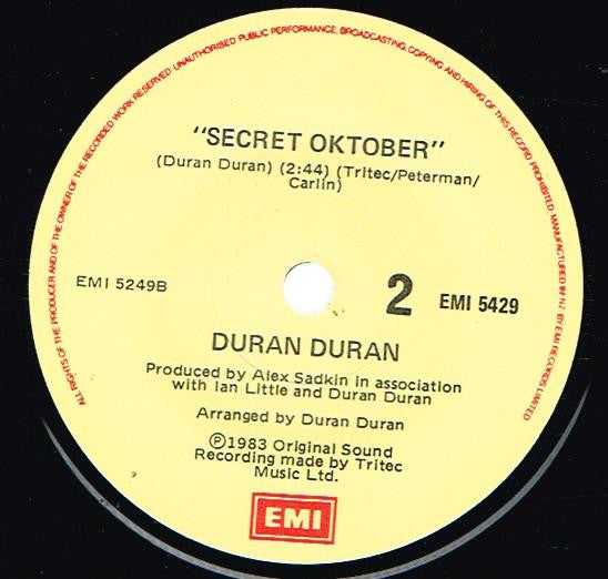 Duran Duran : Union Of The Snake (7", Single)