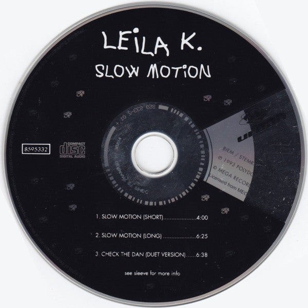 Leila K : Slow Motion (CD, Maxi)
