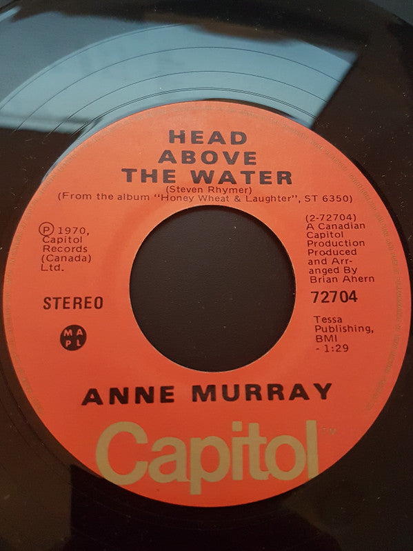 Anne Murray : Send A Little Love My Way / Head Above The Water (7", Single)