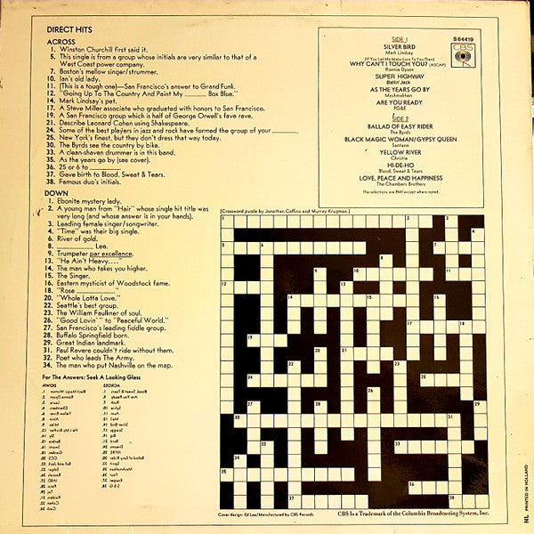 Various : Direct Hits (LP, Comp)